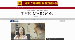 Desktop Screenshot of loyolamaroon.com